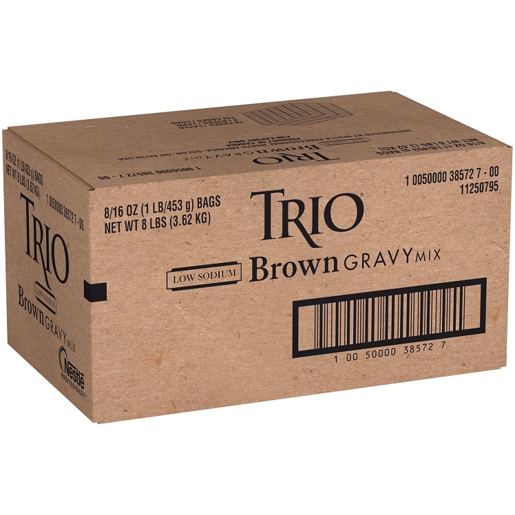 TRIO MIX GRAVY BROWN INSTANT LOW SODIUM