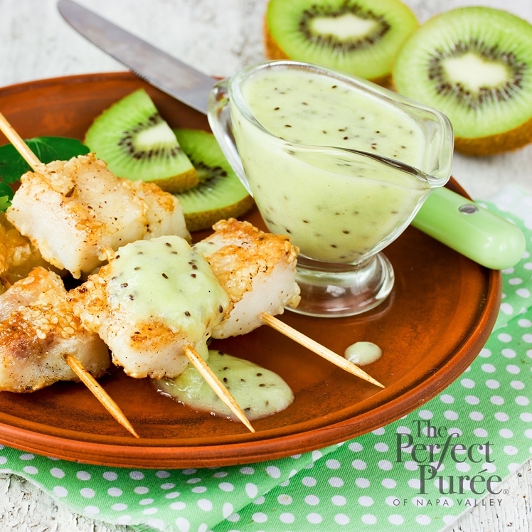 THE PERFECT PUREE OF NAPA VALLEY KIWI FRUIT PUREE WITH SUGAR