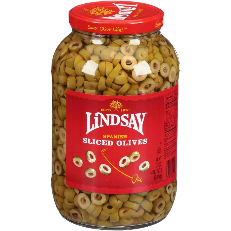 LINDSAY OLIVE GREEN SLICED GLASS JAR SHELF
