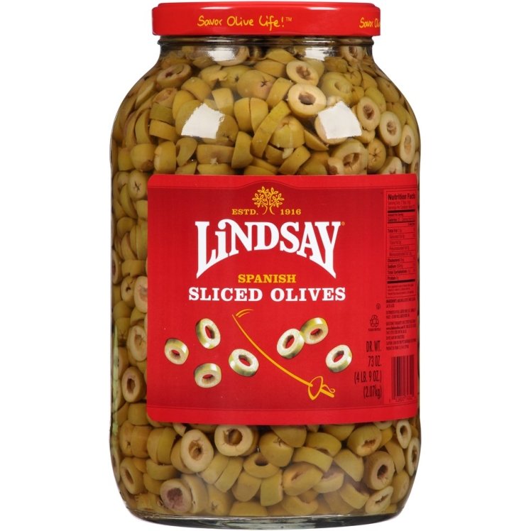 LINDSAY OLIVE GREEN SLICED GLASS JAR SHELF