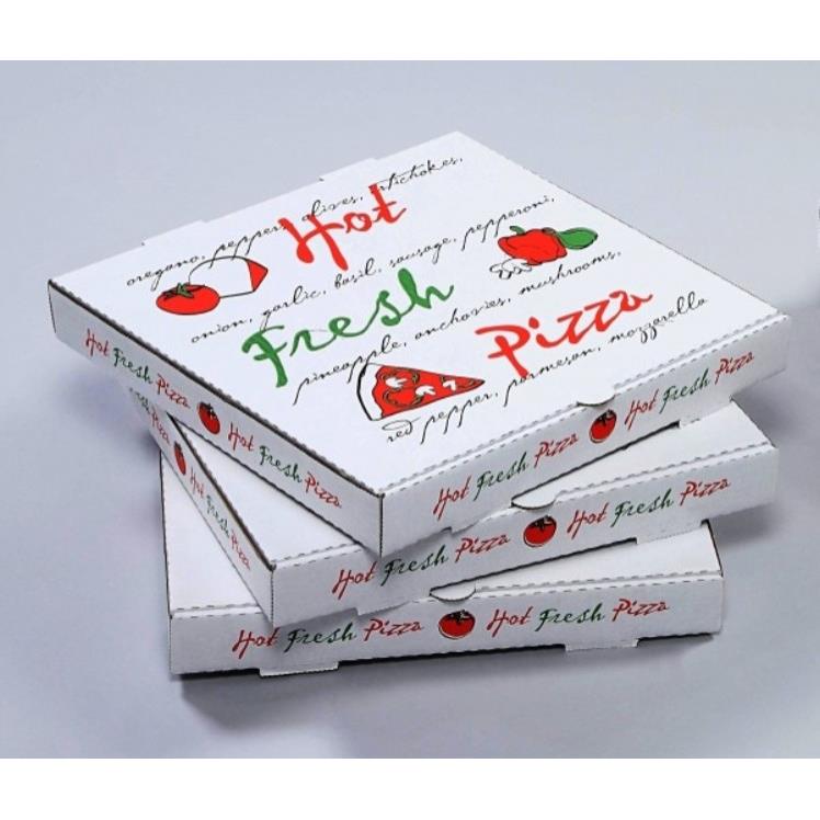 WHALEN PACKAGING PIZZA BOX WHITE/KRAFT 10 INCH