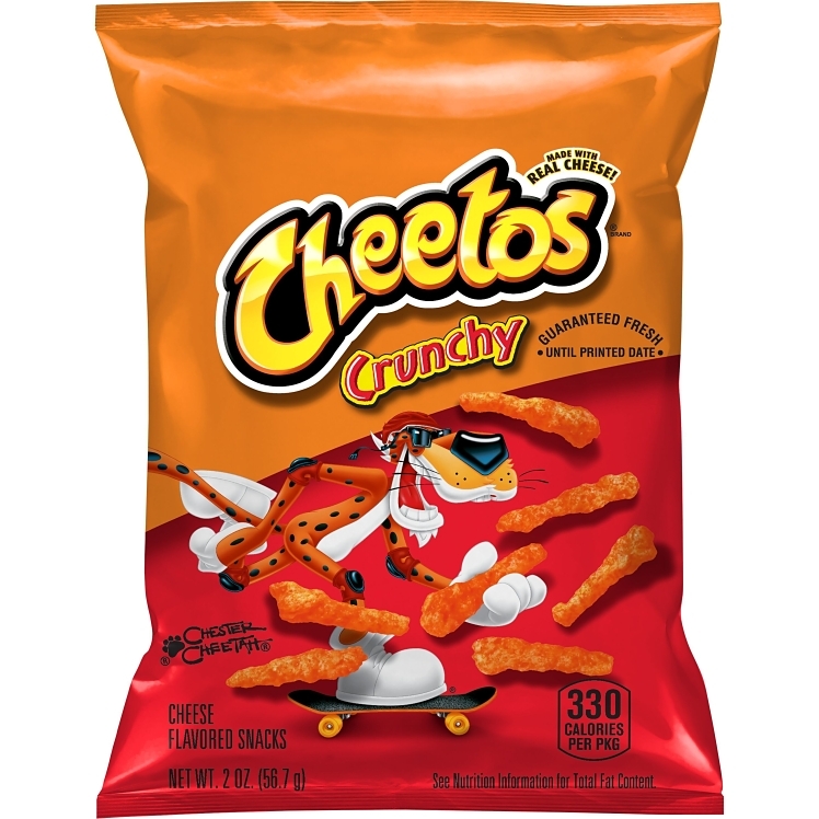 CHEETOS FRITO LAY POTATO CHIPS CHEETOS CRUNCHY