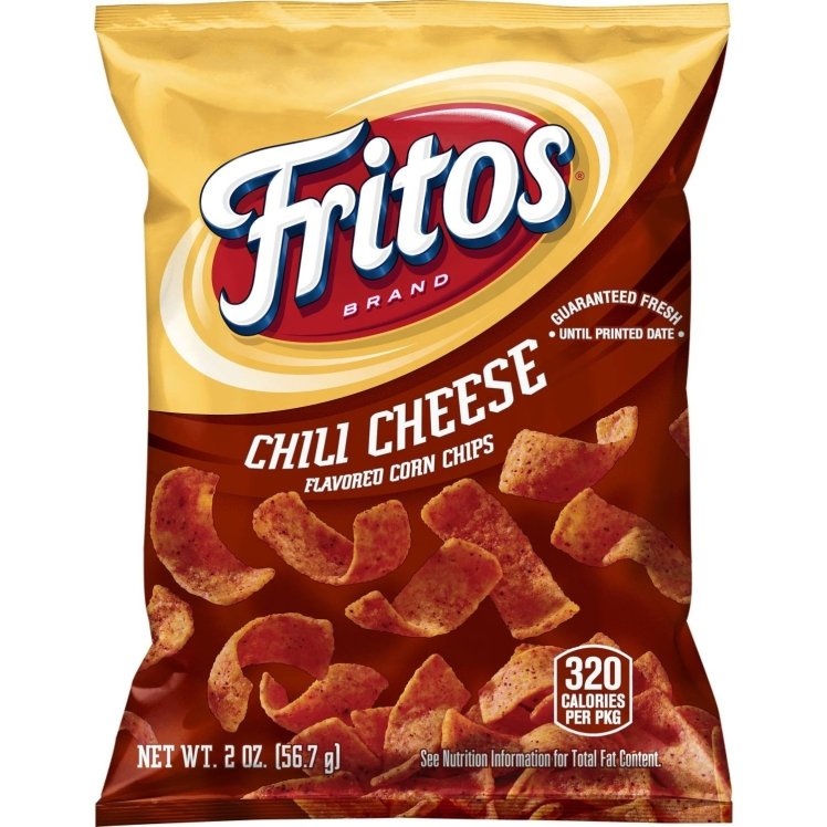 FRITO LAY FRITOS CHILI CHEESE POTATO CHIPS