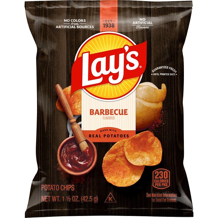 LAYS BBQ POTATO CHIPS