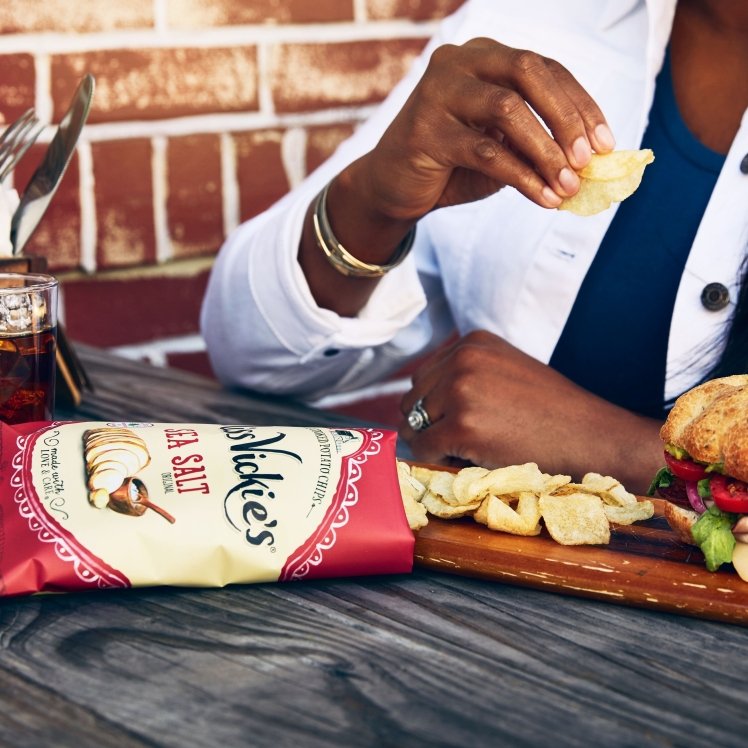 MISS VICKIE'S CHIP, POTATO KETTLE SEA SALT SIMPLE