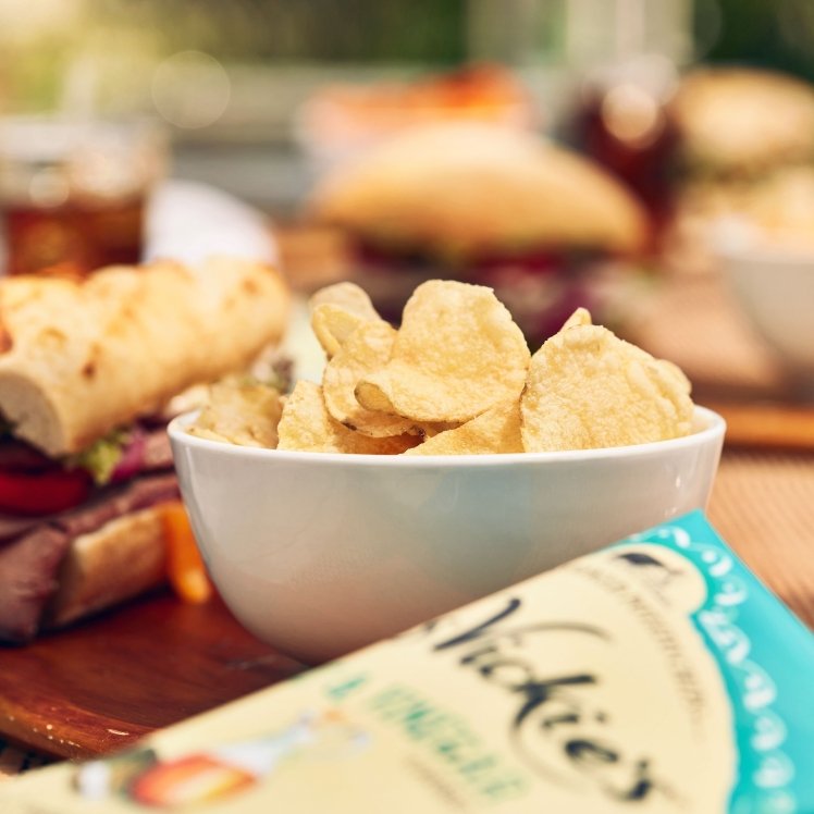 MISS VICKIE'S SEA SALT & VINEGAR KETTLE COOKED POTATO CHIPS