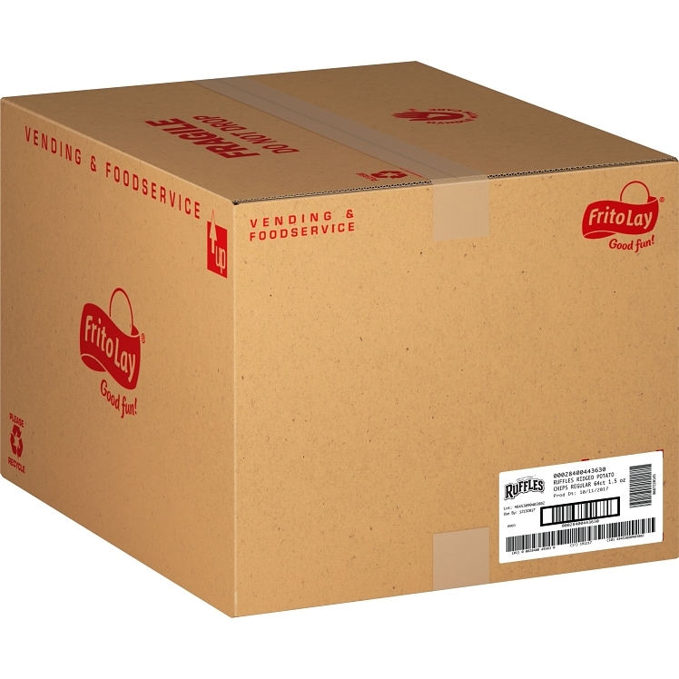 RUFFLES FRITO LAY POTATO CHIPS RUFFLES ORIGINAL