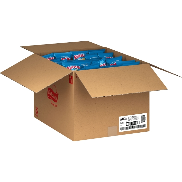 RUFFLES FRITO LAY POTATO CHIPS RUFFLES ORIGINAL