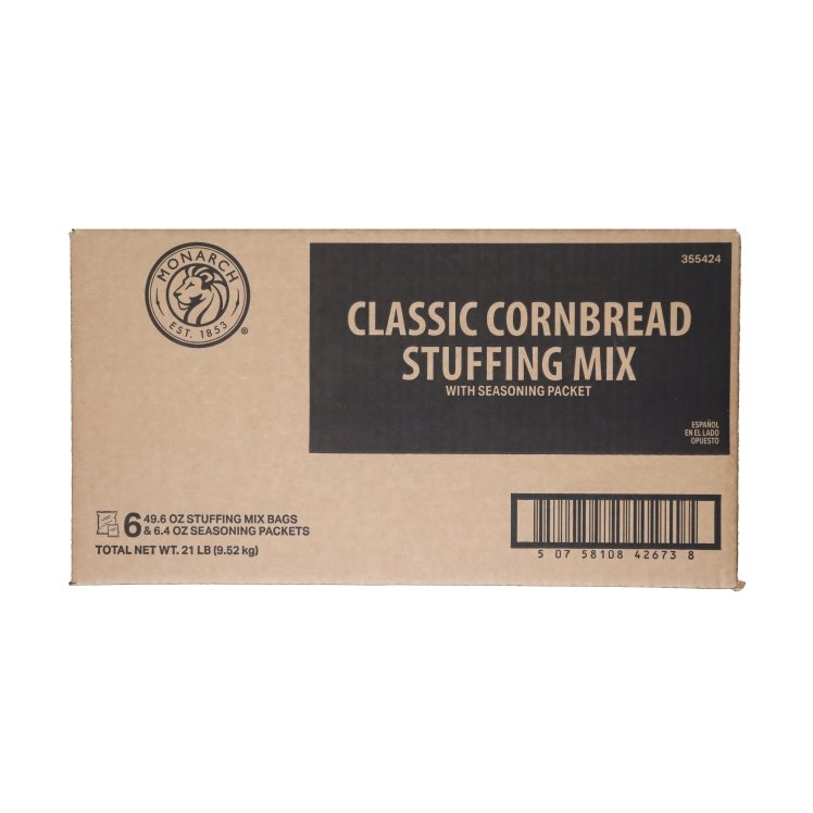 MONARCH MIX STUFFING CORNBREAD