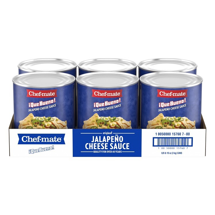 CHEF MATE QUE BUENO JALAPENO NACHO CHEESE SAUCE