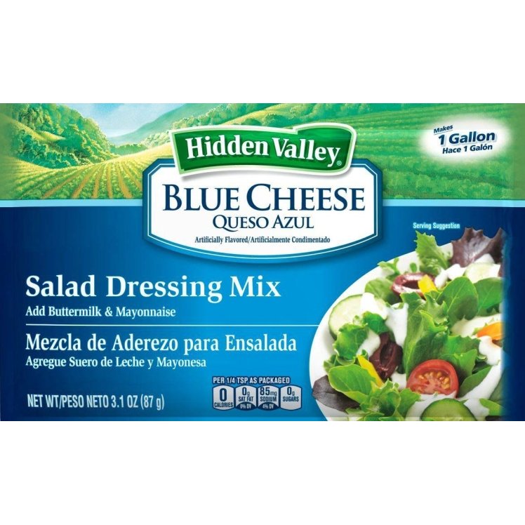 HIDDEN VALLEY BLUE CHEESE DRESSING MIX