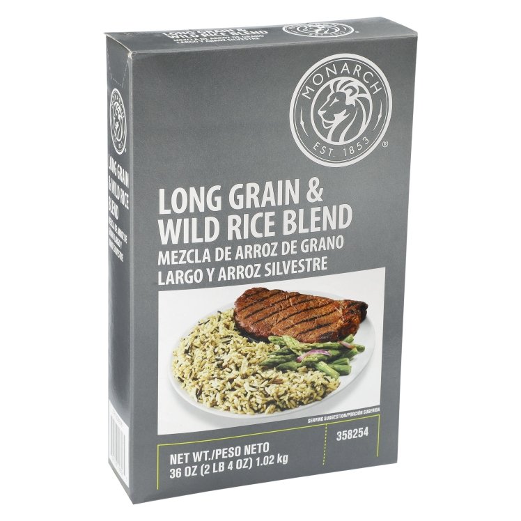 MONARCH LONG GRAIN & WILD RICE BLEND