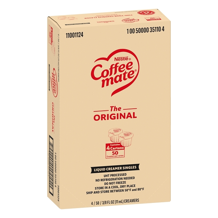 COFFE-MATE ORIGINAL LIQUID NON-DAIRY COFFEE CREAMER SINGLE SERVE CUPS