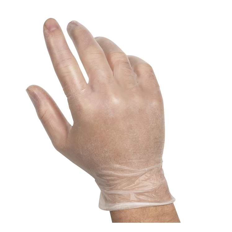 VALUGARDS MEDIUM POWDERED VINYL GLOVES