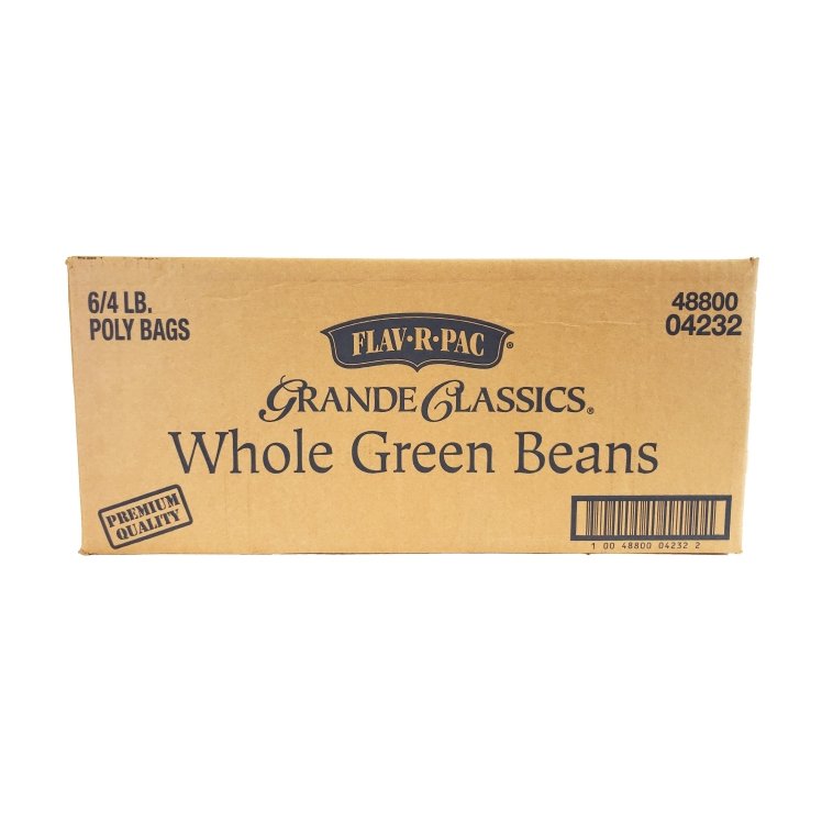 FLAV-R-PAC WHOLE GREEN BEANS