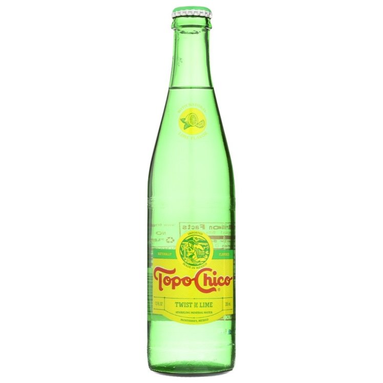 TOPO CHICO TWIST OF LIME MINERAL WATER