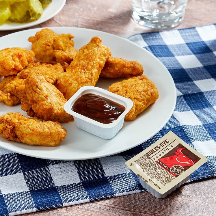 BULL'S EYE BBQ SAUCE CUPS