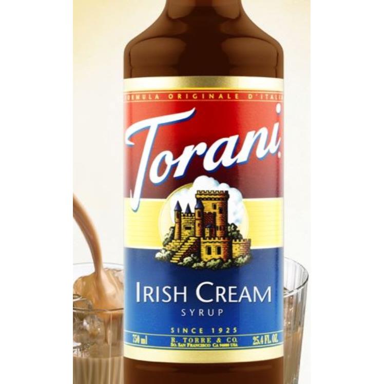 TORANI SUGAR FREE IRISH CREAM SYRUP