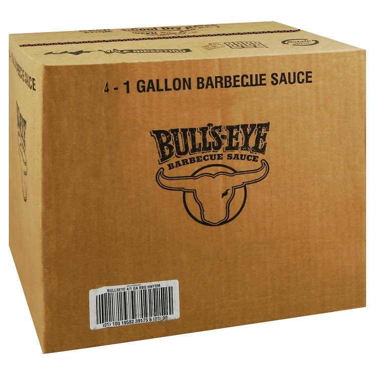 BULLS-EYE HONEY SMOKE BBQ SAUCE PLASTIC JUG