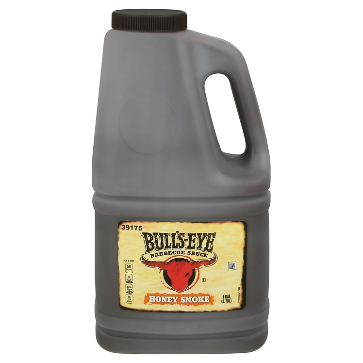 BULLS-EYE HONEY SMOKE BBQ SAUCE PLASTIC JUG