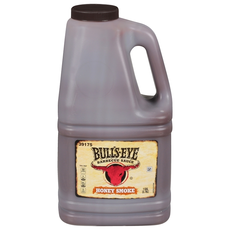 BULLS-EYE HONEY SMOKE BBQ SAUCE PLASTIC JUG