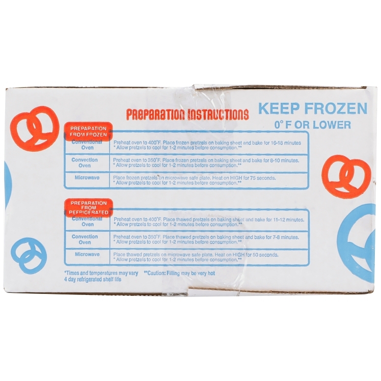 SUPERPRETZEL SOFT PRETZEL FILLED CHEESE CHEDDAR JALAPENO