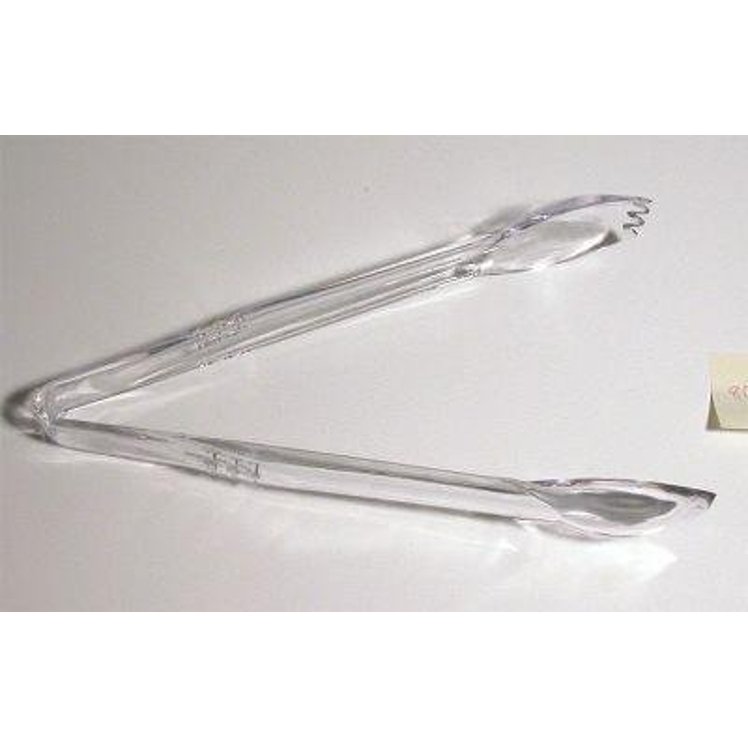 CARLISLE FOODSERVICE PRODUCTS TONG SALAD PLASTIC 9 INCHES CLEAR