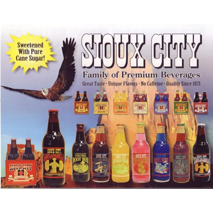 SIOUX CITY SARSAPARILLA SODA