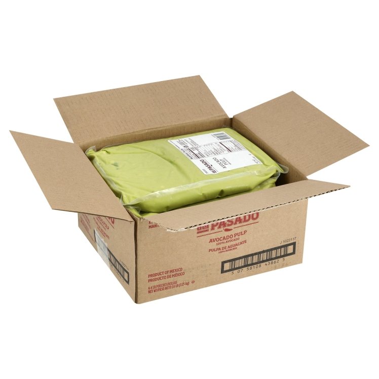 DEL PASADO FROZEN AVOCADO PULP