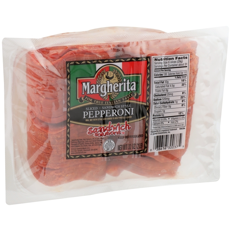 MARGHERITA PEPPERONI SLICED