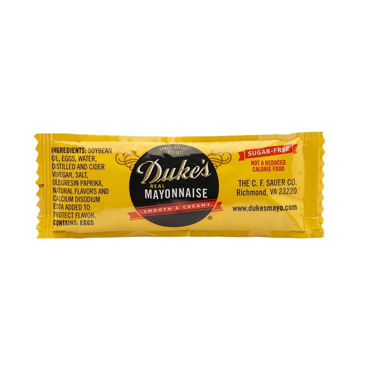 DUKE'S MAYONNAISE SINGLE SERVE POUCH