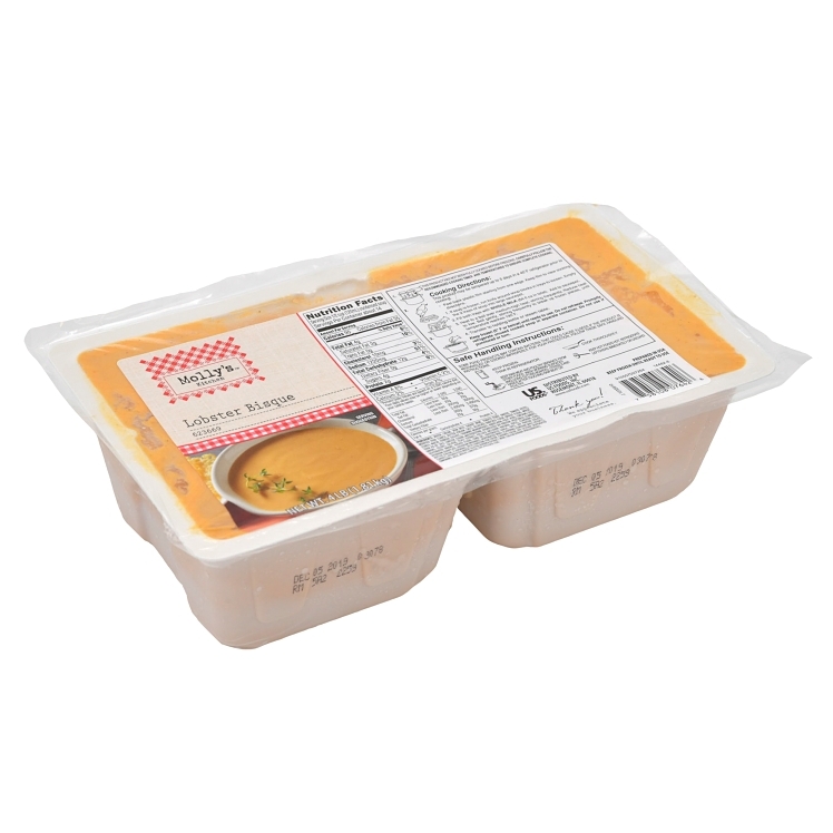 MOLLY'S KITCHEN SOUP LOBSTER BISQUE  MILK