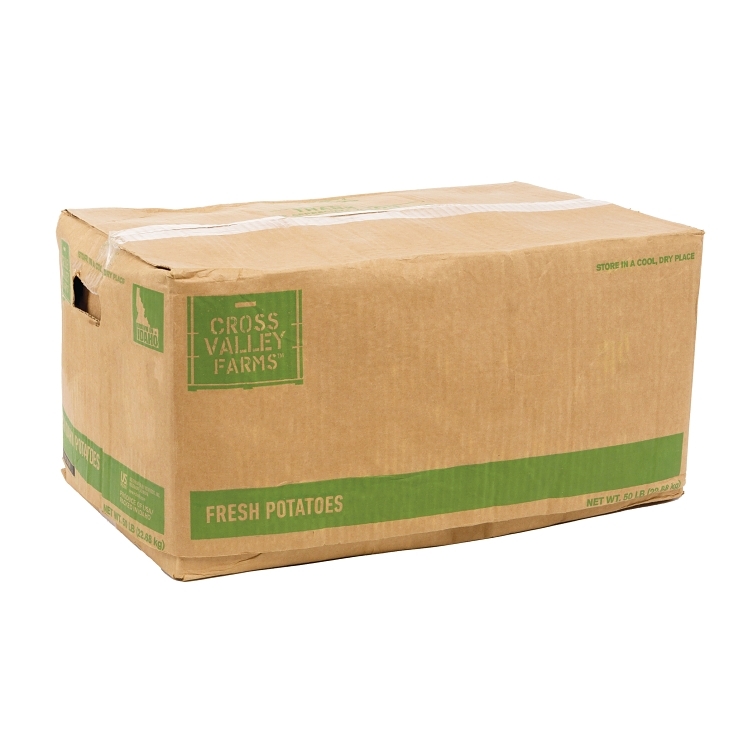 CROSS VALLEY FARMS RUSSET IDAHO POTATOES 50 COUNT 14-18