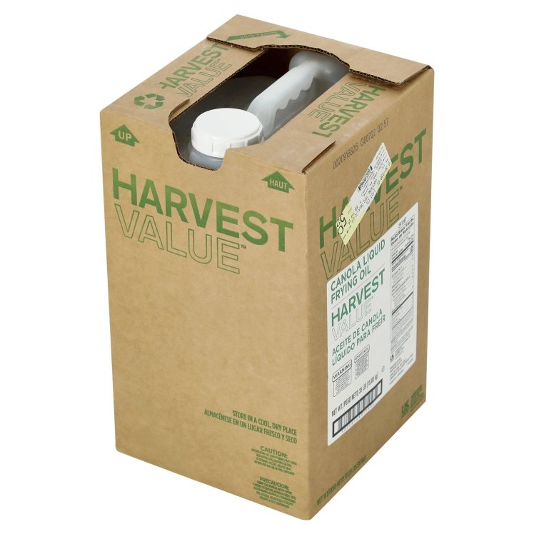 HARVEST VALUE CANOLA FRYING LIQUID OIL
