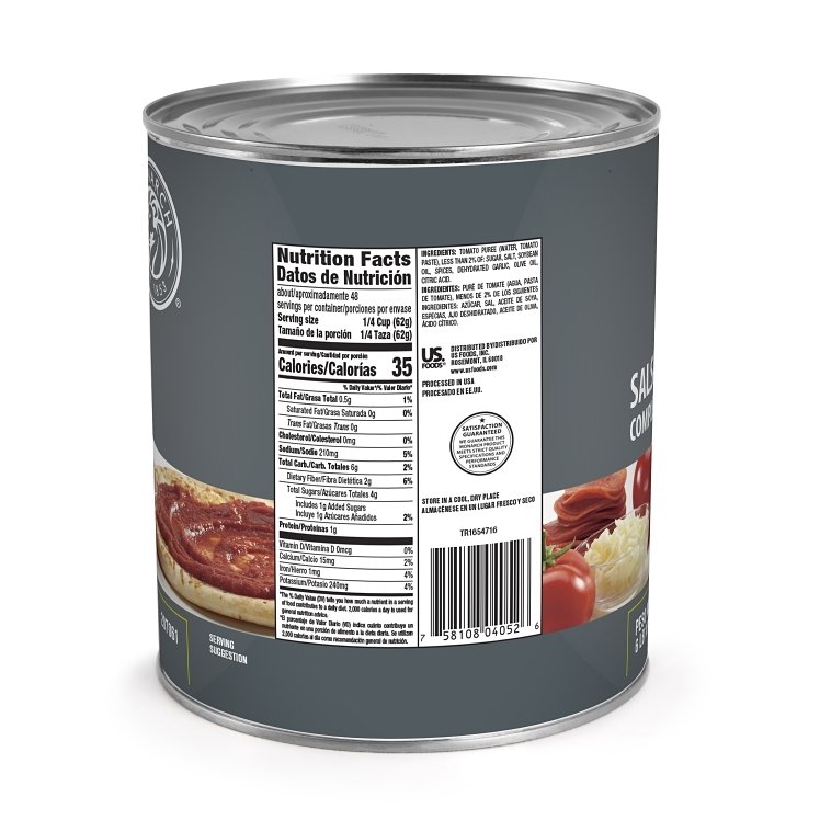 MONARCH-D FANCY PIZZA SAUCE WITH BASIL