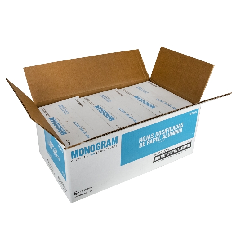 MONOGRAM FOIL SHEETS 9 X 10.75 INCH