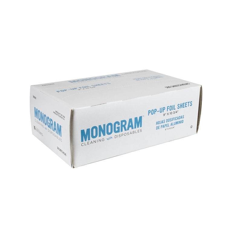 MONOGRAM FOIL SHEETS 9 X 10.75 INCH