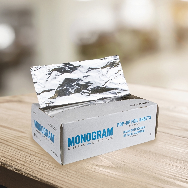 MONOGRAM FOIL SHEETS 9 X 10.75 INCH