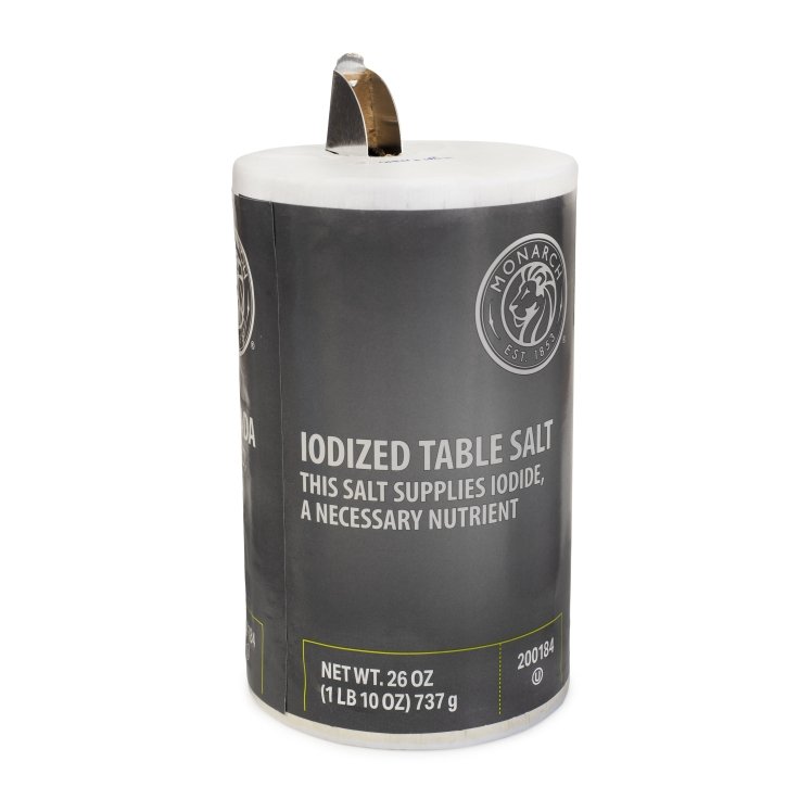 MONARCH SALT TABLE IODIZED CONTAINER