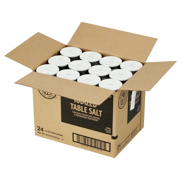 MONARCH SALT TABLE IODIZED CONTAINER