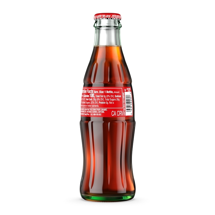 COCA-COLA 8 OZ NOSTALGIA BOTTLE