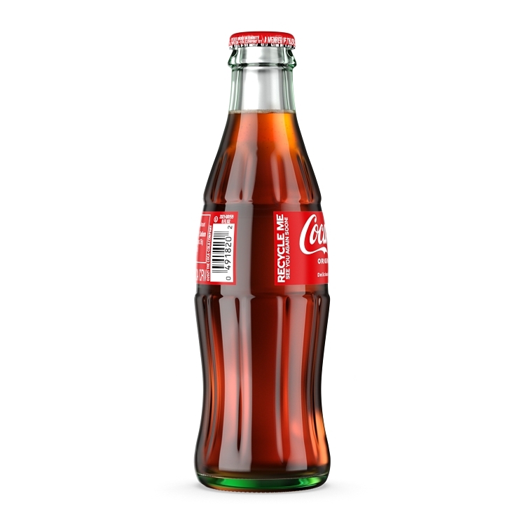 COCA-COLA 8 OZ NOSTALGIA BOTTLE