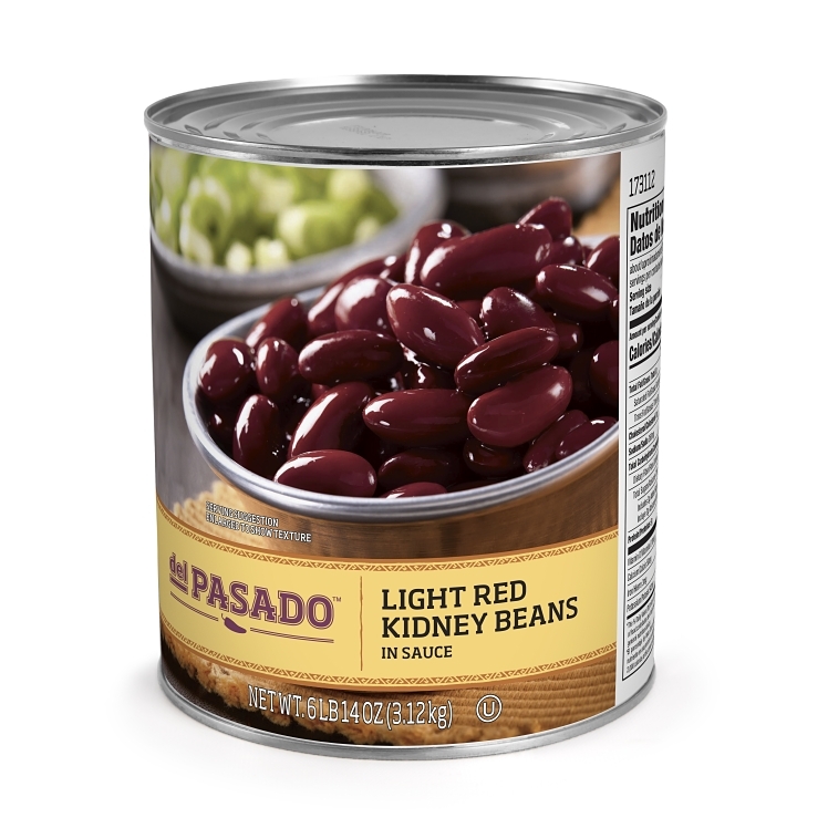 DEL PASADO BEAN KIDNEY LIGHT RED IN SAUCE