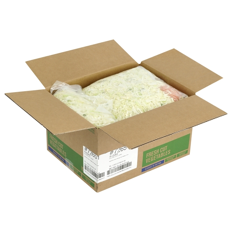 CROSS VALLEY FARMS COLESLAW MIX SHREDDED CABBAGE GREEN