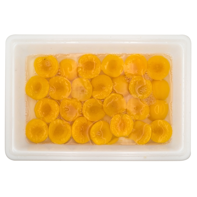 MONARCH YELLOW CLING PEACH HALVES IN LIGHT SYRUP