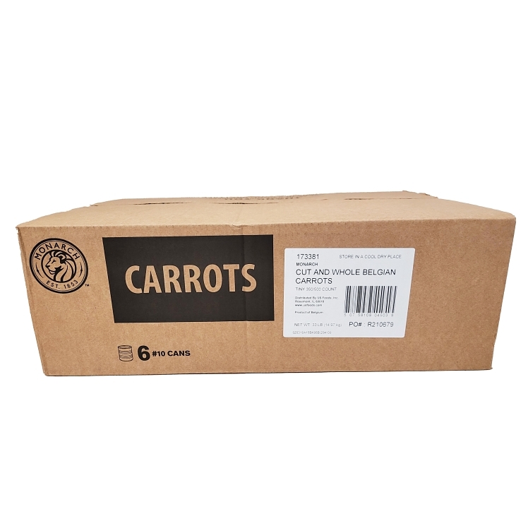 MONARCH CARROT, BABY 350-425 COUNT CANNED