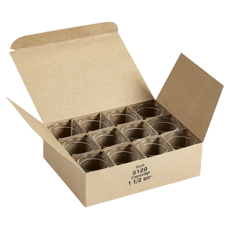 LIBBEY GLASS WHISKEY SHOT GLASS 1.5 Z LINED