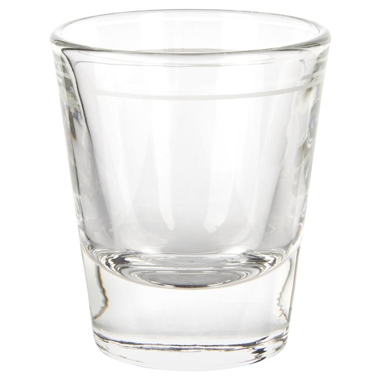 LIBBEY GLASS WHISKEY SHOT GLASS 1.5 Z LINED