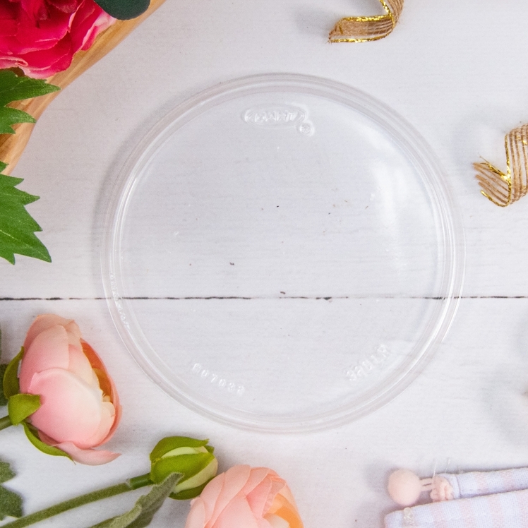 DART 32 OZ NON-VENTED CLEAR PLASTIC LID