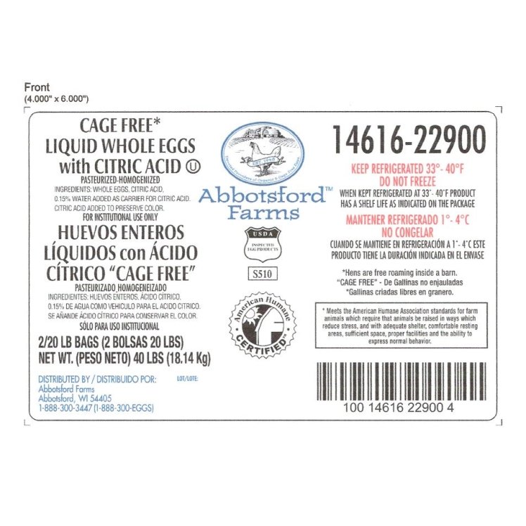 PAPPETI'S CAGE FREE LIQUID EGGS